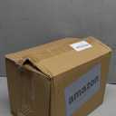 6 Sets Glass Cups with Lids & Straws, Square Ribbed Drinking Glasses with Lids, Clear Highball Tumblers for Cocktail, Coffee, Juice, Beer, Modern Mixed Drinkware Jars