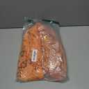 Women Sparkly Sequin Mini Dress with Scarf Y2k Beaded Rhinestone Strapless Short Dresses Glitter Party Tube Dress (Orange, Medium)