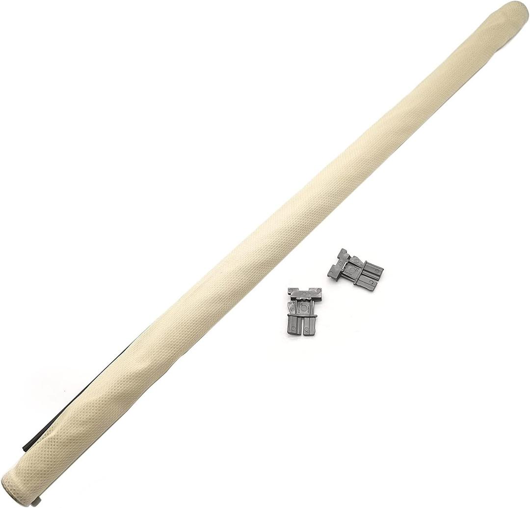 Panoramic Sunroof Sunshade Shade Curtain Cover for VW Jetta Golf Tiguan Audi Q5 1K9877307B Single Cloth (Beige, 1)