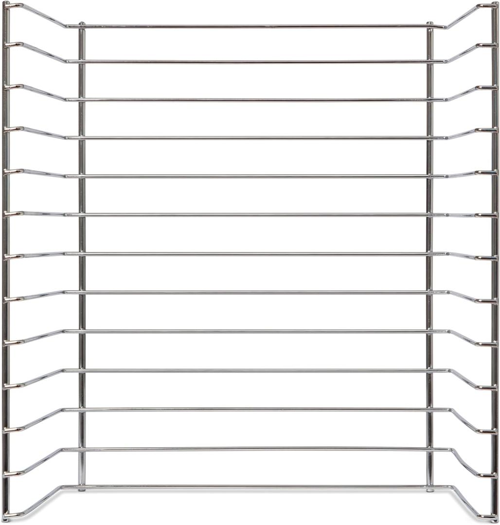 Melissa & Doug Multi-Fit Metal Wire Puzzle Rack 12 inches wide and 0.75 inches deep