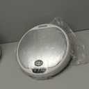 iTouchless 50 Liter / 13 Gallon Sensor Kitchen Trash Can with Odor Filter  Slim Round White Stainless Steel Automatic Garbage Recycling Bin for Home, Office, Business, Garage