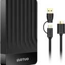 YOTUO Portable External Hard Drive Storage Expansion Mobile HDD USB 3.0 for PC, Mac, Desktop, Laptop, PS4, PS5, Xbox One X/S, Xbox 360, Xbox Series X/S, Office & Game (Black, 500GB)