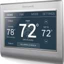 Honeywell Home RTH9585WF1004 Wi-Fi Smart Color Thermostat, 7 Day Programmable, Touch Screen, Energy Star, Alexa Ready, Gray