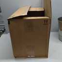 BINO Metal Waste Basket for Home, Office, Bathroom, Dorm, Kitchen and More | Trash Can Bin for Bedroom | Desk Trash Can | Home Essentials