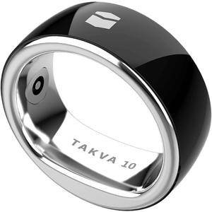 TAKVA Zikr Ring a 18mAh Battery, with Tasbih Counter, Smart Tasbih Islamic Gifts, Waterproof, Counts Up to 9999 Hand Tally Counter for Tasbeeh, Tally Counter Clicker for Muslims (20)