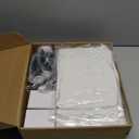 Shappy 48 Pcs Christmas Village Houses Town Buildings Accessories 10 Light up Christmas Village House 12 Mini Trees 12 LED Lights 2 Snow Blanket Gift Box for DIY(Classical Style)