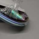 AIEVE Stainless Steel Kids Dinnerware Plates with Suction,2 Pack Round Divided Toddler Plates 9 inch with Removable Silicone Suction