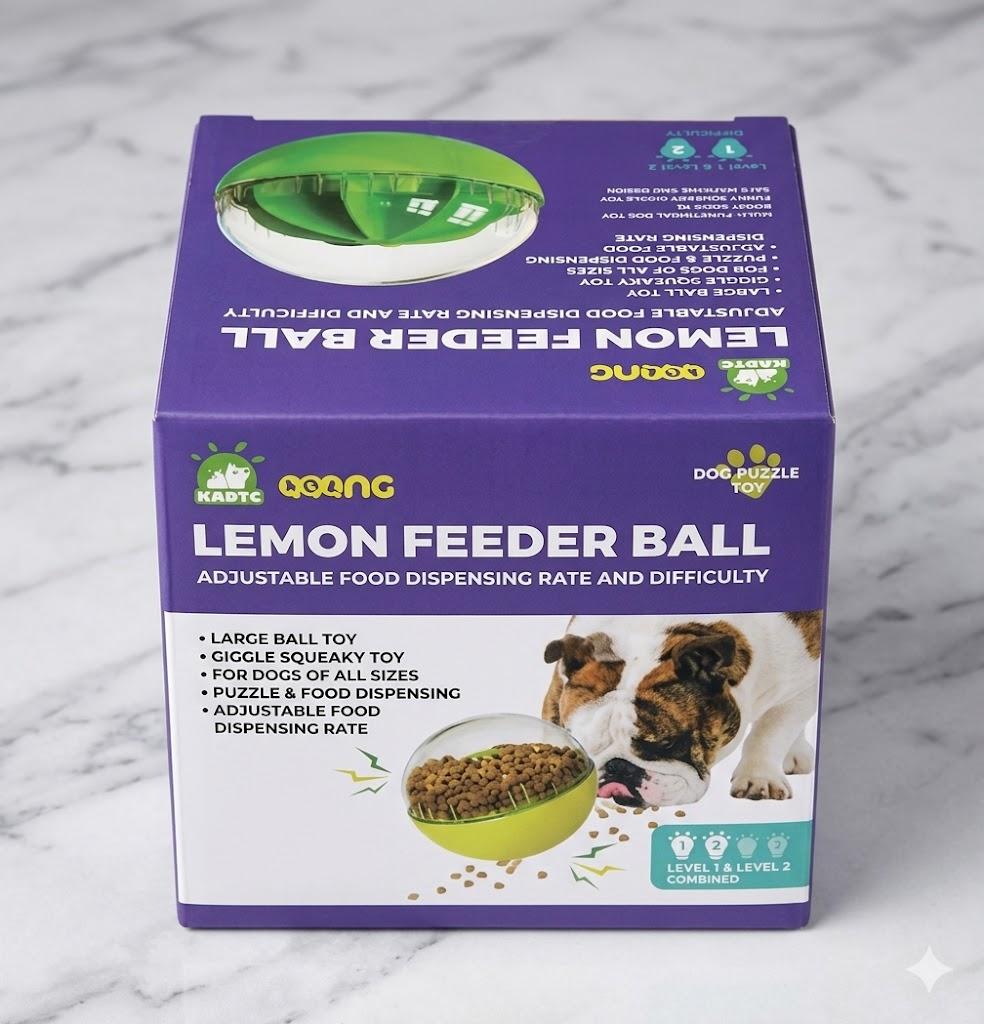 Lemon Feeder Ball Adjustable Food Dispensing