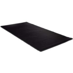 Extended 3XL Gaming Mouse Pad with Anti-Fray Stitched Edges - 48" x 24" - Black