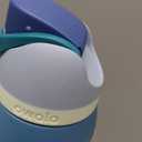 Owala FreeSip Insulated Stainless Steel Water Bottle with Straw, BPA-Free Sports Water Bottle, Great for Travel, 40 Oz, Denim