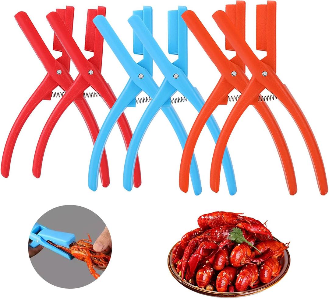 6PCS Crawfish Peeler, Crawfish Shucker,Crawfish Sheller Tool,Crawfish Tail Shucker, Crawfish Peeler Tool for Protecting Nails And Keeping Fingers Clean