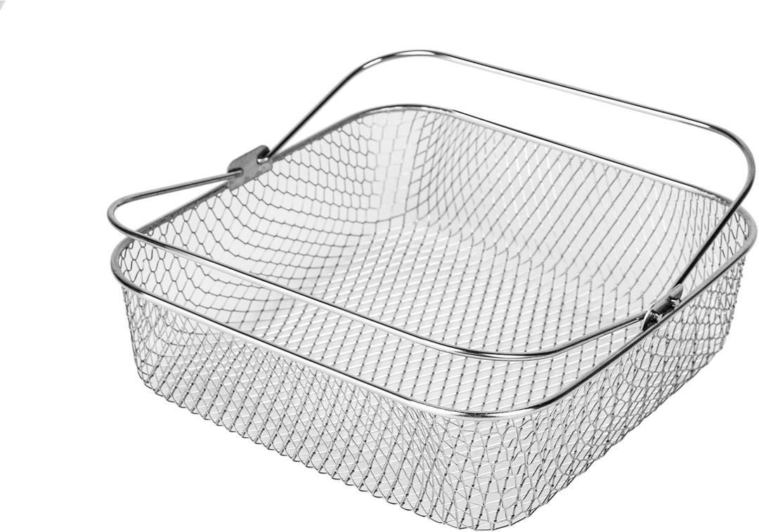 Air fryer Basket 8.19 inch Compatible for Instant Vortex, Air Fryer Accessories for COSORI, Mesh Basket