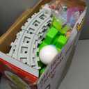 My First Christmas Tree for Toddlers: Kids Christmas Tree Toy Set with DIY Train Set&Tracks,18 Colorful Decorations Sensory Developmental for Little One Xmas Birthday Gifts for Boys & Girls (Green)