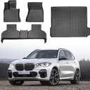 Cartist Floor Mats for BMW X5 2014 2015 2016 2017 2018, All Weather Cargo Liner for BMW X5 Accessories, Heavy Duty Car Mats, Car Accessories