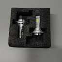 M3A series fog light H4 white light 2 pack, 9000LM 800% Bright 6500K Cool White 60000+ Hours, 5 Min Plug-N-Play