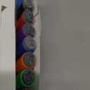 Volcanics Magnetic Dry Wipe Pens Dry Erase Markers With Eraser Cap Low Odor Fine Tip Whiteboard Pens Pack of 12,10 Colors