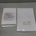A7 white invitation Envelopes and Blank Note Cards, 100pack.