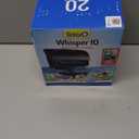 Tetra Whisper IQ Power Filter 20 Gallons, 130 GPH, with Stay Clean Technology