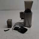 Conical Burr Coffee Grinder Electric, Espresso Coffee Bean Grinder for Home Use Adjustable 48 Grind Settings, 35s Precision Timer, Stainless Steel, Anti-Static for Pour Over/Drip/French Press (Upgraded Silver)