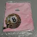 Trendy Pink Cheetah Print Pillow Covers 18x18, Cheetah Print Room Decor, Preppy Leopard Lucky 8 Ball Star Decorative Throw Pillow Covers for Girls Bedroom Living Room Home, Set of 2