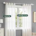 White No Drill Curtain Rods for Windows 48 to 84 Inches, USFOOK 5/8 Inch Curtain Rods No Drilling with 3M Adhesive Holders, Apartment Friendly Drapery Rod with Round Finials