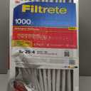 Filtrete ADP01-2PK-2 16x25x4 AC Furnace Air Filter, MPR 1000, Fits Honeywell and Lennox Devices, Micro Allergen Defense Deep Pleat, 2-Pack (Actual Dimensions 15.88 x 24.56 x 4.31), 2 Count