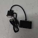 VGA to HDMI+VGA Adapter for Dual Monitors, VGA to HDMI Adapter Splitter 2 in 1,1080P@60HZ Full HD Display Video Converter for PC Laptop Link Monitor/HDTV/Projector (for Windows & MaC os)