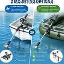 Drill Propeller with Mount Kit, Handle & Installation Guide, Clamp-49-1/4"