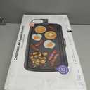 Chefman XL Electric Griddle with Removable Temperature Control, Immersible Flat Top Grill, Burger, Eggs, Pancake Griddle, Nonstick Extra Large Cooking Surface, Slide Out Drip Tray, 10 x 20 Inch