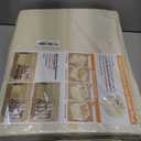 2 Pack Shoe Organizer for Closet, Large Shoe Box Storage Containers, Foldable Shoe Storage Organizer Box Bin with Adjustable Dividers and Clear Cover, Space Saving Shoes Holder, Beige