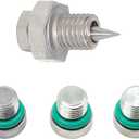 7-Speed Dry Dual Clutch Valve Body Screw Open Hole Oil Change Tool Set Drilling Oil Drain Plug Kit M12*1.25 M12*1.75 Compatible with Buick Chevrolet MG 7DCT250 Transmission