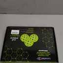 P40 Outdoor Pickleballs Non-Friable & Non-Deformable USAPA Durability Indoor Pickle Ball Leisure Sports Beginners Club Neon Green 3/12/36 Pack
