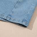 Sidefeel Women's Jean Shorts High Waisted Stretchy Casual Side Seam Denim Shorts