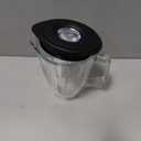 Anbige Replacement parts Round Glass Jar with lid, Compatible with Hamilton Beach Blenders (6 cup)