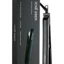 Jose Eber: 100% Pure Ceramic Flat Iron: Black - 1.25" Plates - Heat Temperature Control, Negative Ionic Technology, Professional Hair Straightener