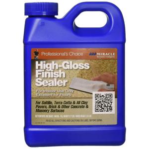 Miracle Sealants High-Gloss Finish Sealer for Tile & Stone, Water-Based, Quart