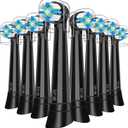 iO Replacement Heads Compatible with Oral b iO 2/ 3/ 4/ 5/ 6/ 7/ 8/ 9/ 10 Series Electric Toothbrush, Gum Care Toothbrush Head Compatible with Oral b iO Replacement Heads, Black