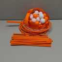 Head Hoop Basketball Party Game Set for Kid Adult Carnival Game Portable Adjustable Basket Net Headband with Balls for Birthday Carnival Office Indoor Outdoor Activity Fun Gift Back to School