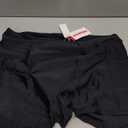 Women's Swim Shorts High Waisted Bathing Suit Bottoms Swimsuit Board Shorts with Pocteks Tankini Boy Shorts with Liner L