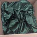 Horbaunal 6 Piece Satin Sheet Set King Size Luxury Silky & Soft Emerald Green Satin King Bed Sheet Set with 16" Deep Pocket, 1 Fitted Sheet, 1 Flat Sheet, 4 Pillowcases