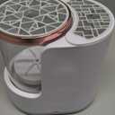 3 IN 1 Electric Makeup Brush Cleaner Machine With Makeup Brush Dryer-Holder-Portable Automatic USB Cosmetic Brushes Cleaner Tool for All Size Beauty Makeup Brush Set,Contour, Eyeshadow, Blush Brush