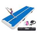 AWSUM 16 ft 8 inches Air Mat Tumbling Track with Electric Air Pump for Home/Cheerleading/Water/Yoga