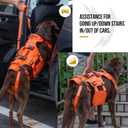 OneTigris Dog Lift Harness for Large Dogs, Dog Hip Support Brace, Full Body Dogs Lifter with Handles Invictus Multifunctional Mobility Assistance Vest for Back Legs