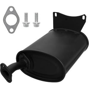 Generator Muffler Compatible with Honda GX340 GX390, Clone 420cc - 459cc, Predator 56170-56171, Champion CSA40017 Exhaust Muffler Silencer