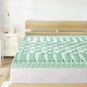 Mellow 1.5 Inch 5-Zone Memory Foam Mattress Topper, Calming Aloe Infusion, Dorm Essentials, Queen