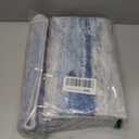 KOZYFLY Modern Washable Rug Runner 2x6 Runners for Hallways Blue/Grey/Beige