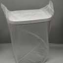 TBMax Large Airtight Food Container 6 Qt with Pop Up Lid & Measuring Cup for Rice, Flour, Cereal, Sugar, or Pet Food Storage, Rectangular Tall Food Storage Bin for Kitchen Pantry Organization