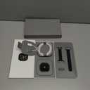 Apple Watch Ultra 3 [GPS + Cellular 49mm] Running & Multisport Smartwatch w/Rugged Titanium Case w/Black Ocean Band. Satellite Communications, Advanced Health & Fitness Tracking (One Size)