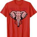 Elephant Roll Tide Women Kids Boys Girls Youth Teen Men TShirt, L
