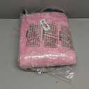 Lyrow Pink Bow Bath Mat for Bathroom, 20"x32" Cute Coquette 3D Pink Bow Rug Extra Soft Absorbent Microfiber Bath Rug, Non-slip TPR Back, Washable Plush Shaggy Mat for Floor Bathtub Shower Bedroom Sink